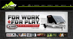 Desktop Screenshot of dupontpowertool.com